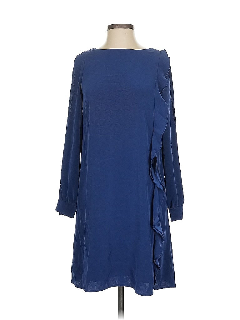 Pre-owned Slate & Willow Casual Dress In Blue