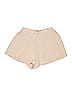 TOBI 100% Polyester Solid Ivory Shorts Size XS - photo 1