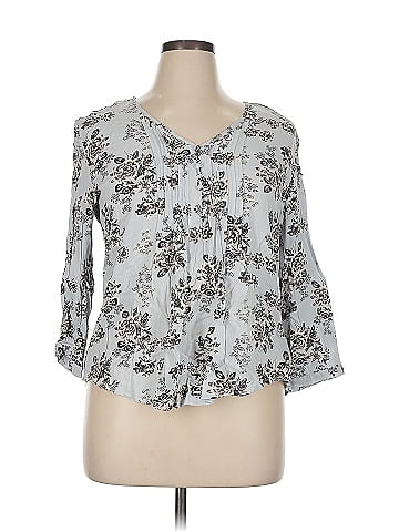 Fun2Fun 3/4 Sleeve Blouse (view 1)