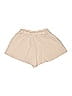 TOBI 100% Polyester Solid Ivory Shorts Size XS - photo 2