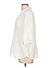 Xirena 100% Cotton Ivory Short Sleeve Blouse Size L - photo 4