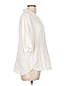 Xirena 100% Cotton Ivory Short Sleeve Blouse Size L - photo 3