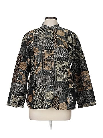Tudor Court Retro Brown Tapestry Patterned Jacket (view 1)