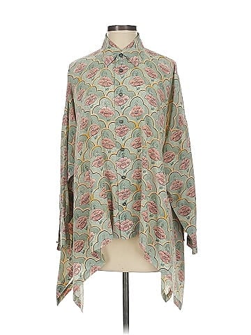 Eskandar Long Sleeve Silk Top (view 1)