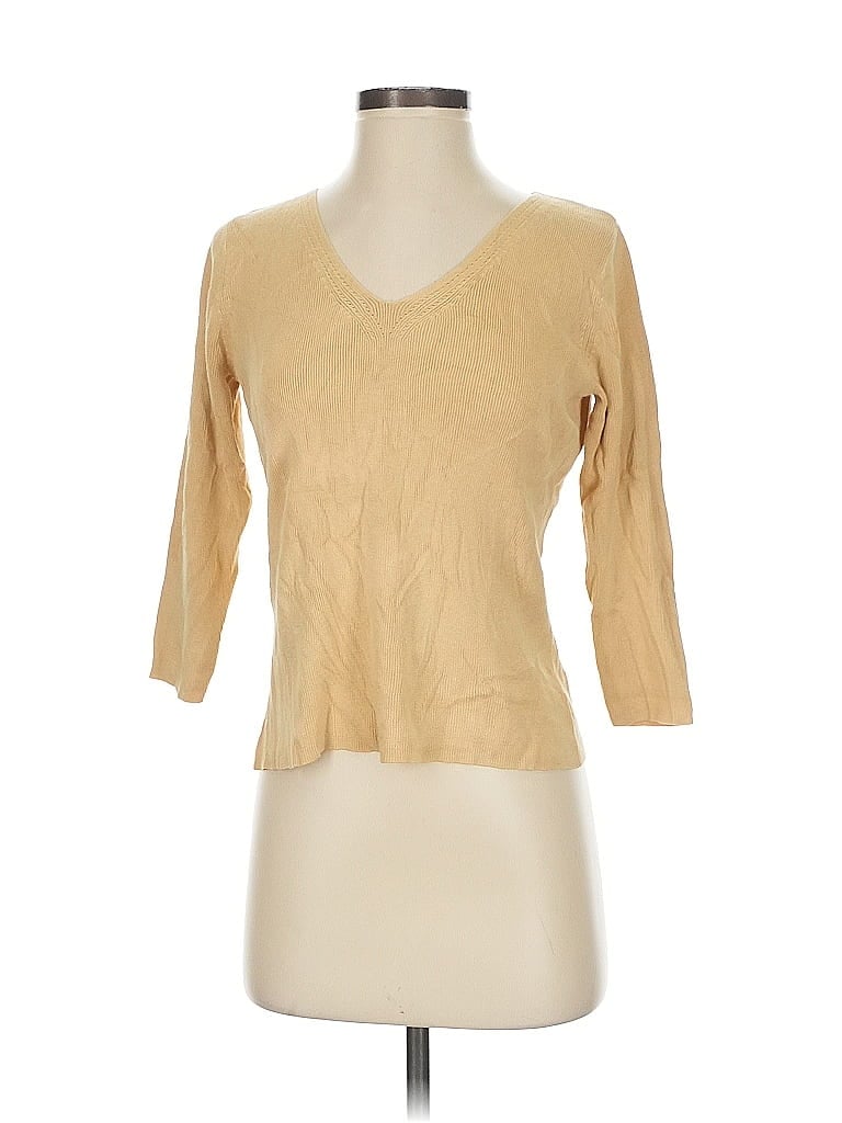 DRESSBARN Pre-owned Cardigan Sweater In Brown