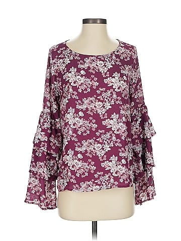 Alice Blue Long Sleeve Blouse (view 1)