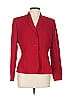 Le Suit 100% Polyester Red Blazer Size 10 - photo 1