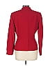 Le Suit 100% Polyester Red Blazer Size 10 - photo 2