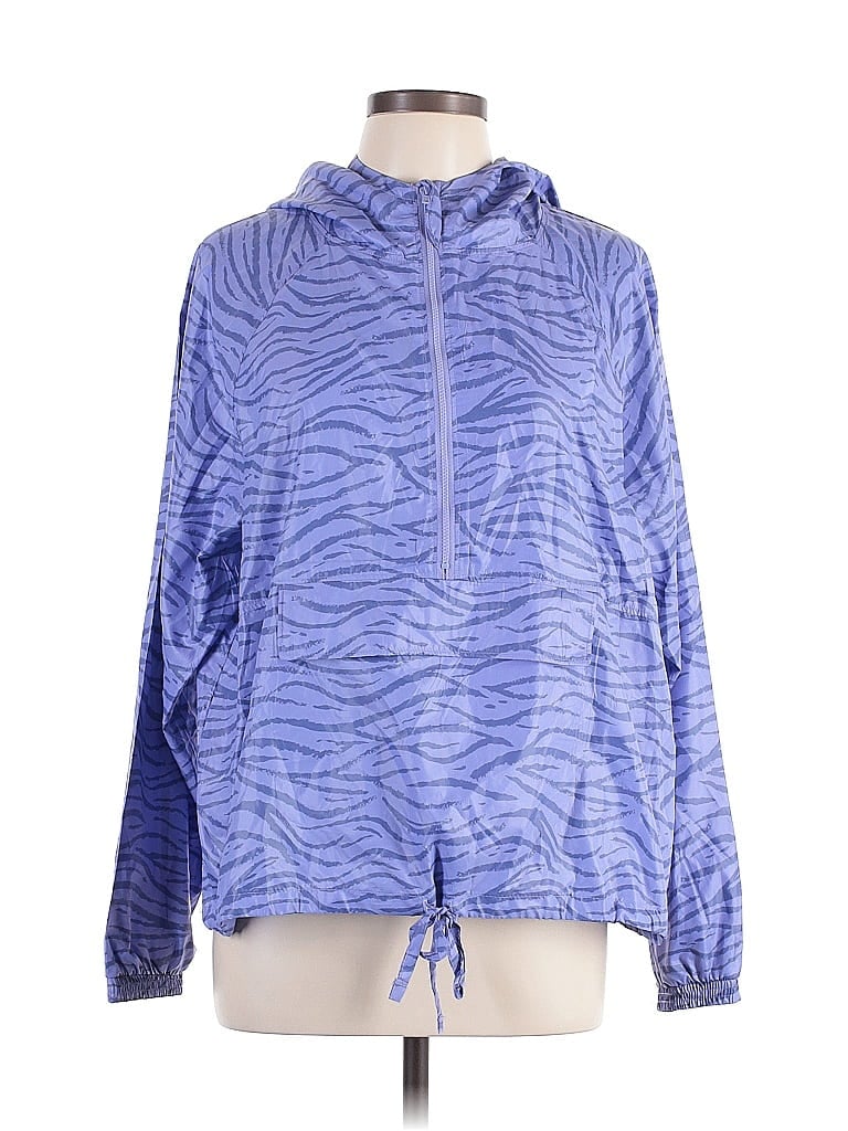 Marika 100% Polyester Blue Windbreaker Size XL - photo 1