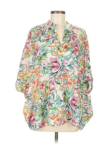 Emily Wonder 3/4 Sleeve Blouse (view 1)