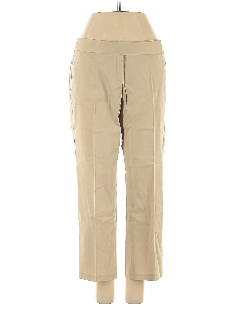 Pre-owned Sisley Paris Khaki Pant In Brown