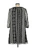 Giotto 100% Polyester Chevron-herringbone Gray Casual Dress Size M - photo 2