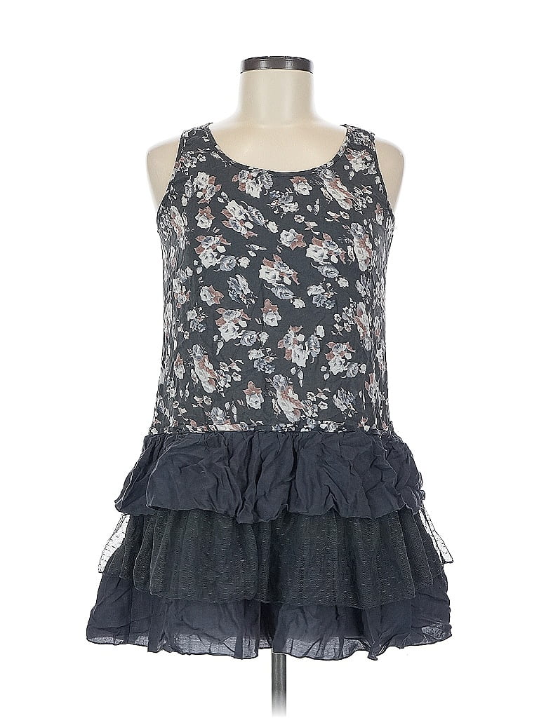 Pre-owned Mine Casual Dress In Gray