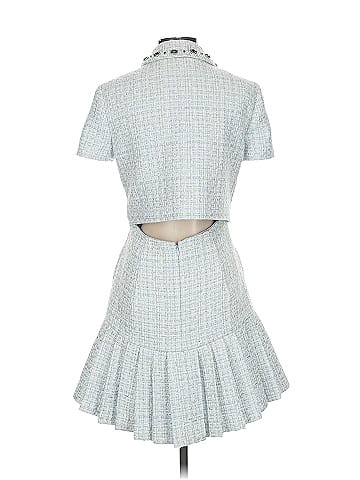 Self-Portrait Boucle Mini Casual Dress (view 2)