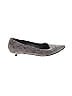Chanel Metallic Floral Graphic Gray Vintage Pumps Size EU 39 - photo 1