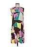 M Missoni 100% Silk Graphic Brown Cocktail Dress Size EU (IT) 42 / US 6 - photo 1