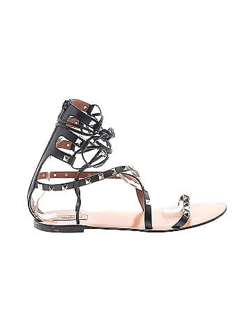 Valentino Garavani Rockstud Gladiator Sandals (view 1)