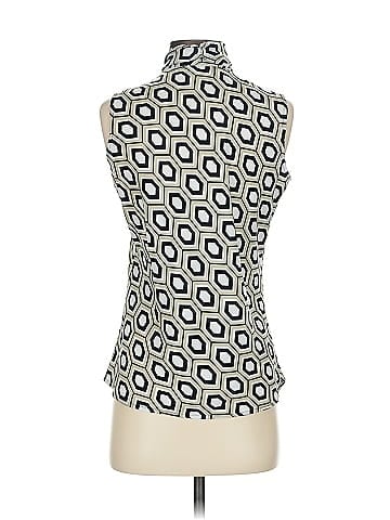 Black Label by Evan Picone Sleeveless Blouse (view 2)