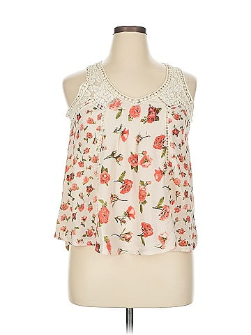 Taylor & Sage Sleeveless Blouse (view 1)