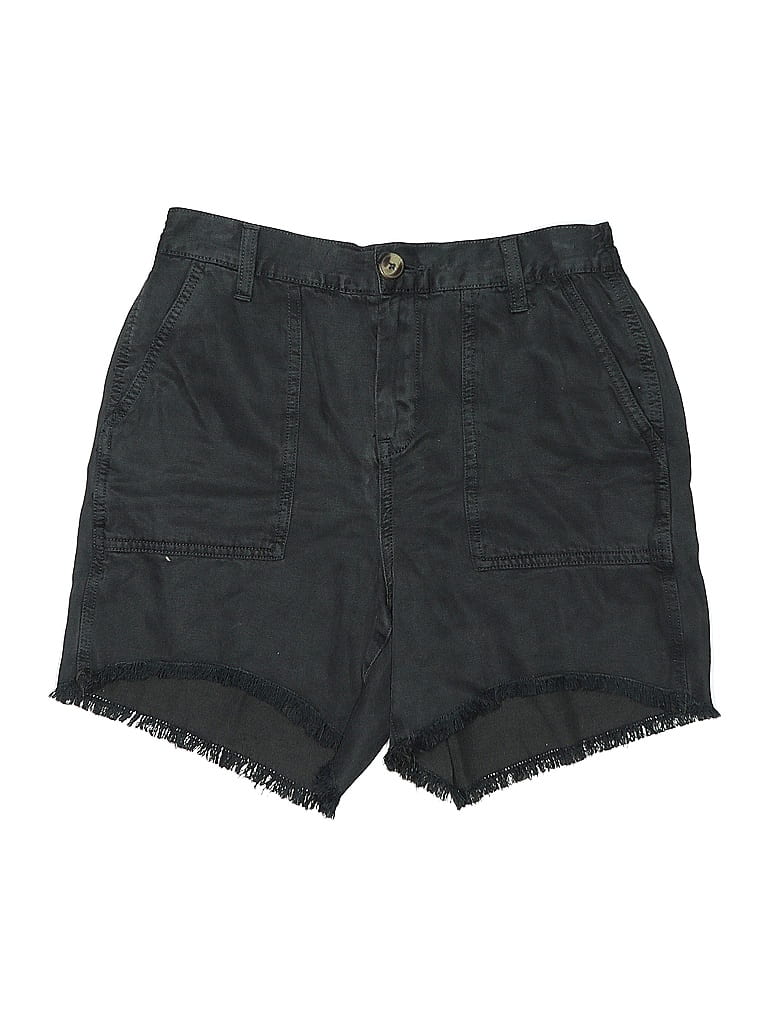 Pre-owned Aerie Denim Shorts In Black