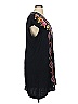 Johnny Was 100% Cotton Black Casual Dress Size XL - photo 3