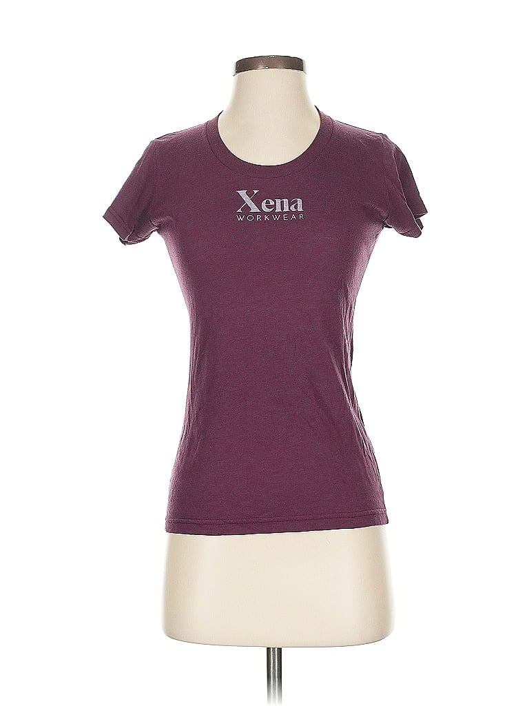 Click to view more detailed imagery on our partner's website Pre-owned Assorted Brands Active T-shirt In Burgundy