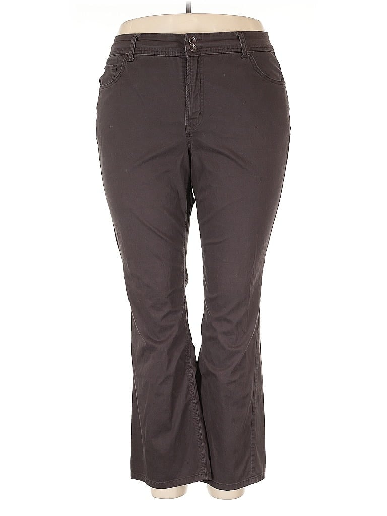 Pre-owned Bandolino Casual Pants In Brown
