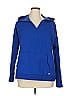 T by Talbots Blue Zip Up Hoodie Size XL - photo 1