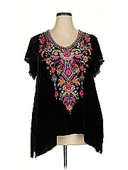 Johnny Was Short Sleeve Blouse