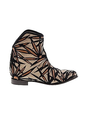 Jimmy Choo Canvas Mina Palm Ankle Boots (view 1)