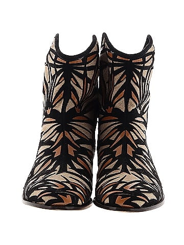Jimmy Choo Canvas Mina Palm Ankle Boots (view 2)