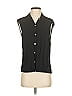 Won Hundred Black Sleeveless Button-Down Shirt Size EU 34 / US 4 - photo 1