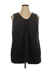 Woman Within Sleeveless T Shirt