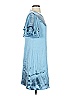 S'edge 100% Polyester Tie-dye Blue Casual Dress Size XS - photo 4