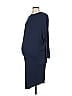 Ingrid + Isabel Solid Blue Casual Dress Size S - photo 1