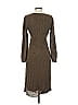 All in Favor 100% Polyester Brown Casual Dress Size S - photo 2