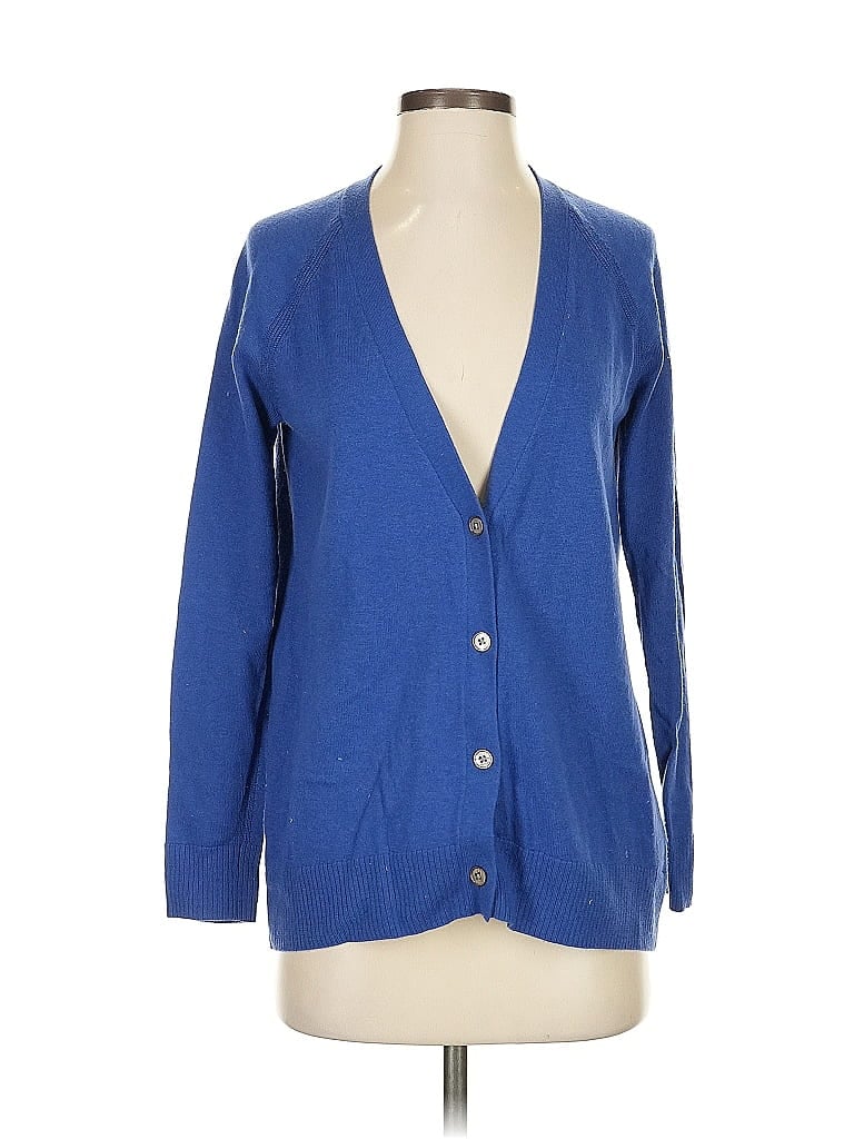Pre-owned Gap Cardigan Sweater In Blue