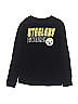 NFL 100% Cotton Black Long Sleeve T-Shirt Size 8 (big kids) - photo 1