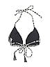 Becca Chevron-herringbone Silver Swimsuit Top Size S - photo 2