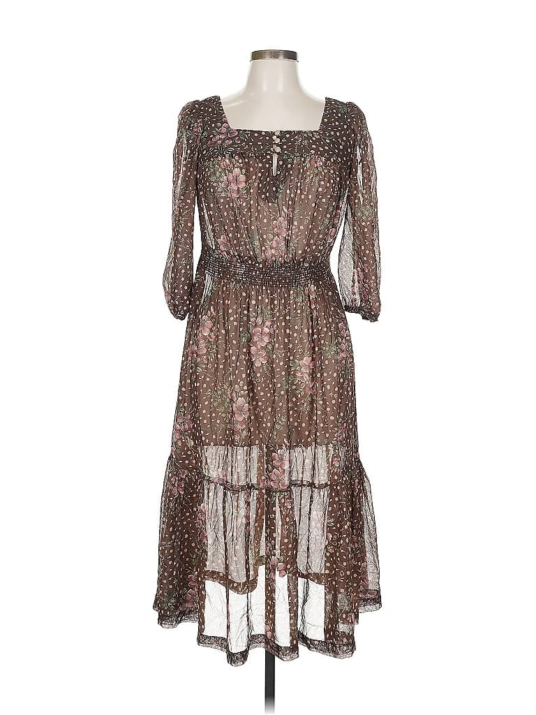 Click to view more detailed imagery on our partner's website Pre-owned Haggar Cocktail Dress In Brown