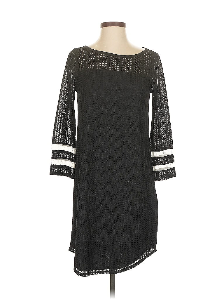 Armani Exchange 100% Polyester Black Casual Dress Size S - photo 1