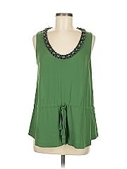 Robert Rodriguez Sleeveless Silk Top