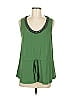 Robert Rodriguez 100% Silk Green Sleeveless Silk Top Size 6 - photo 1