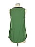 Robert Rodriguez 100% Silk Green Sleeveless Silk Top Size 6 - photo 2