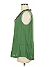 Robert Rodriguez 100% Silk Green Sleeveless Silk Top Size 6 - photo 5