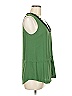 Robert Rodriguez 100% Silk Green Sleeveless Silk Top Size 6 - photo 4
