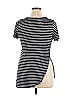 Ambiance Stripes Black Short Sleeve T-Shirt Size 1X - photo 2