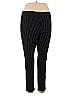 Who What Wear Stripes Black Dress Pants Size 14 - photo 1