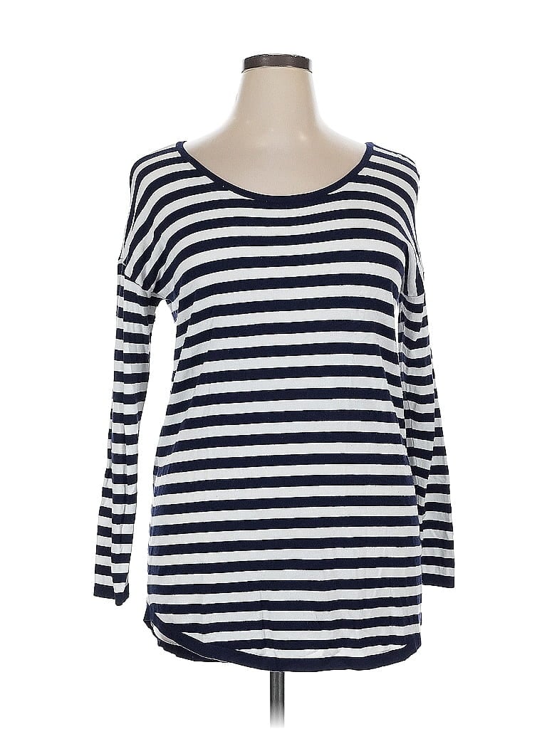Soft Surroundings Blue 3/4 Sleeve T-Shirt Size 1X - photo 1