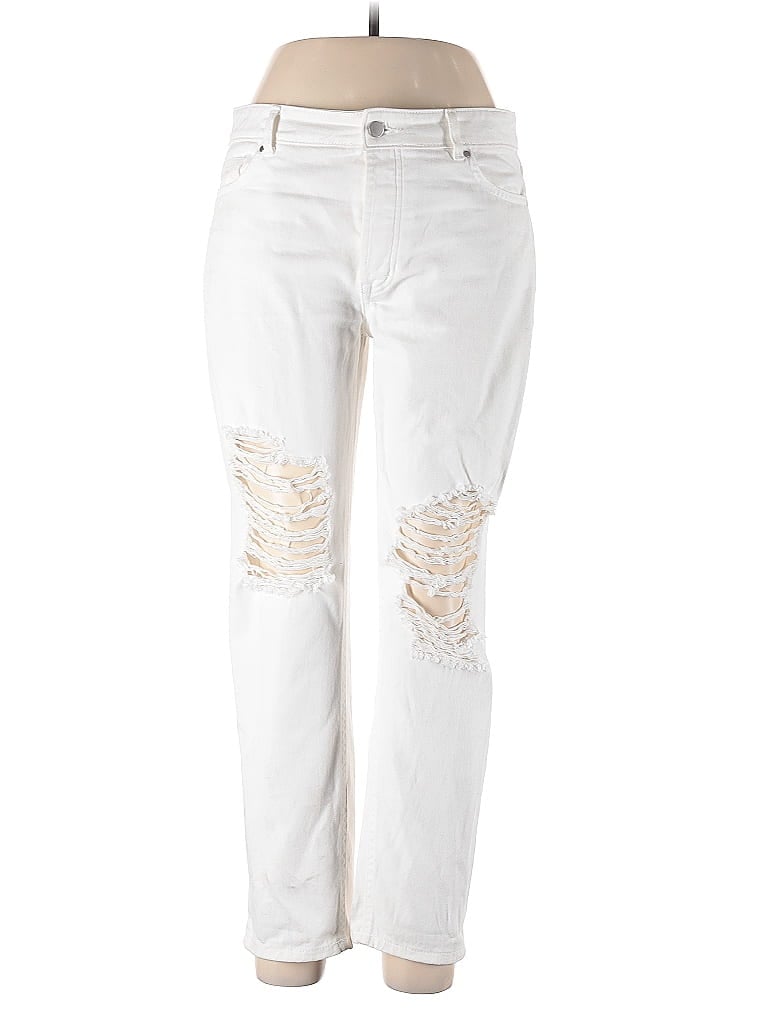 AFRM 100% Cotton White Jeans Size 29 waist - photo 1